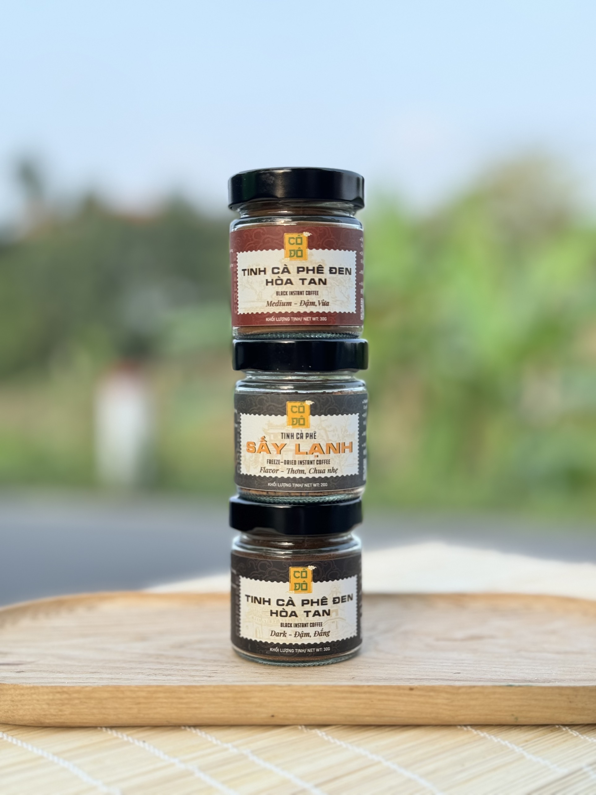 Tinh Cà Phê Hòa Tan Đen Cố Đô - Gu Vừa