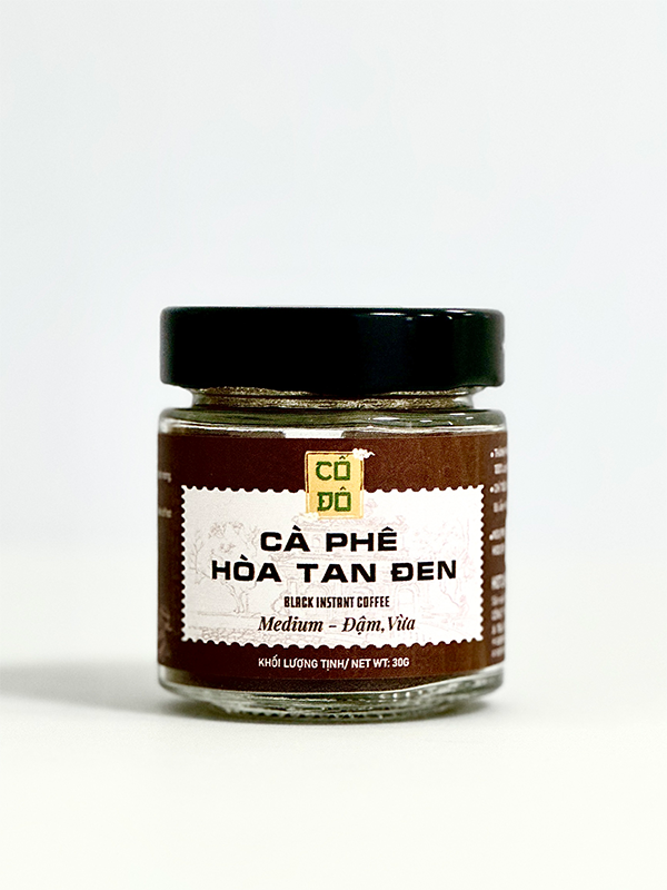 Tinh Cà Phê Hòa Tan Đen Cố Đô - Gu Vừa